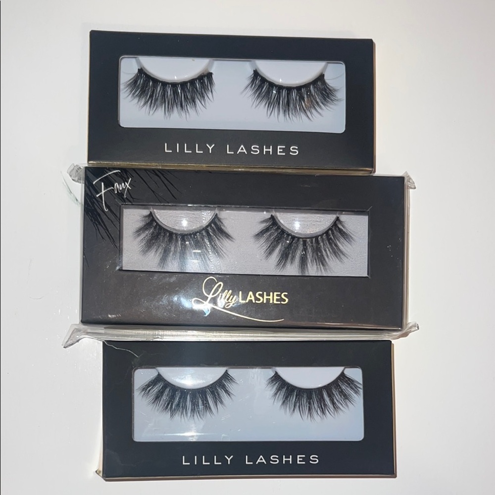 Lilly Lashes Faux Mink Eyelashes - Black